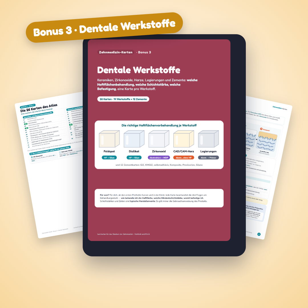 Bonus Dentale Werkstoffe